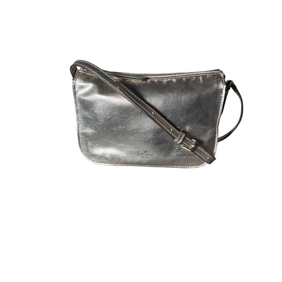 Kate Spade Gold Metallic Crossbody Bag - Picture 8 of 11